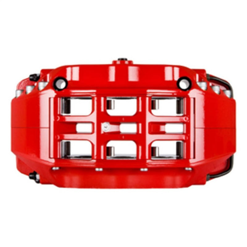 StopTech 06-10 BMW M5/M6 w/ Red ST-60 Calipers 380x35mm Slotted Rotors Front Big Brake Kit Stoptech