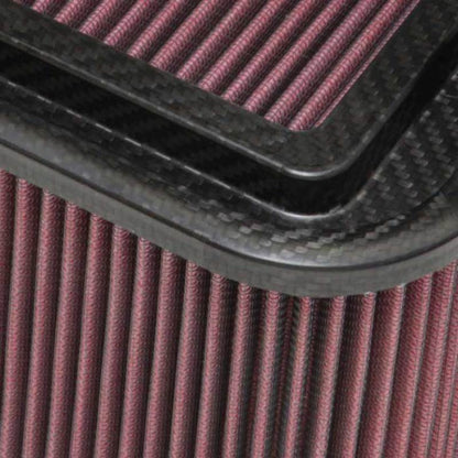 K&N Custom Racing Assembly 19in x 6.5in Carbon Fiber Air Filter