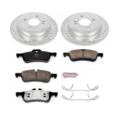 Power Stop 02-06 Mini Cooper Rear Z23 Evolution Sport Brake Kit PowerStop