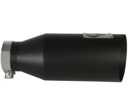 afe MACH Force-Xp 4" 409 Stainless Steel Exhaust Tip - 49T40701-B18