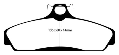 EBC RedStuff Front Brake Pads - DP31152C EBC