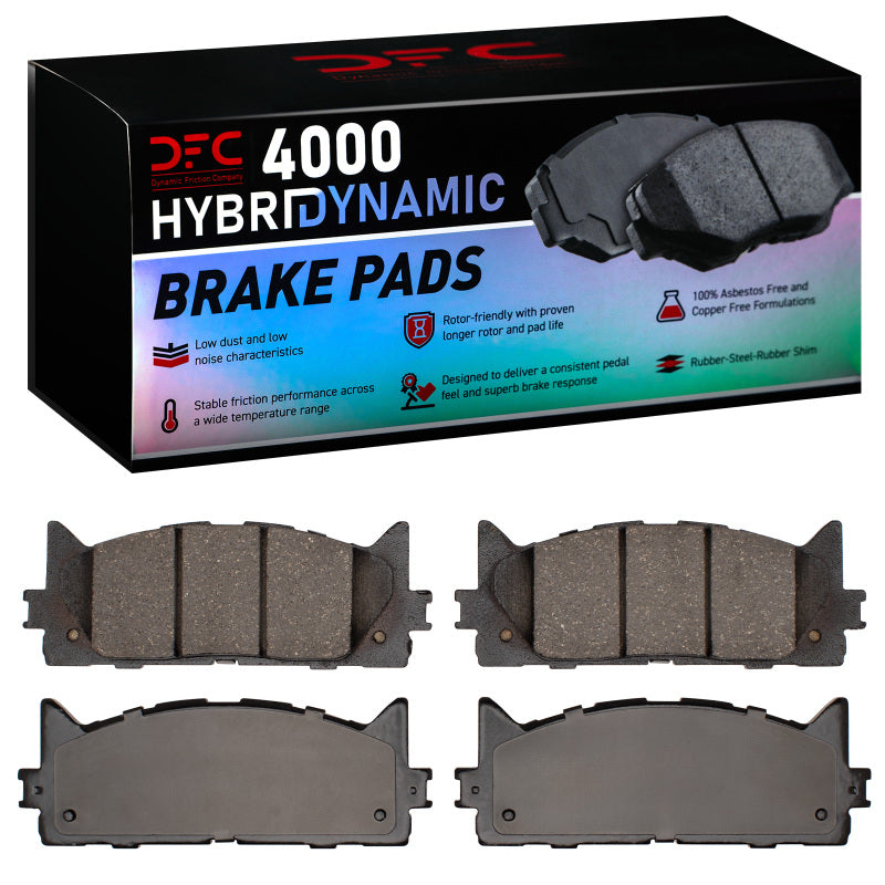 DFC 07-18 Toyota Camry Hybrid Front 4000 Hybridynamic Brake Pads