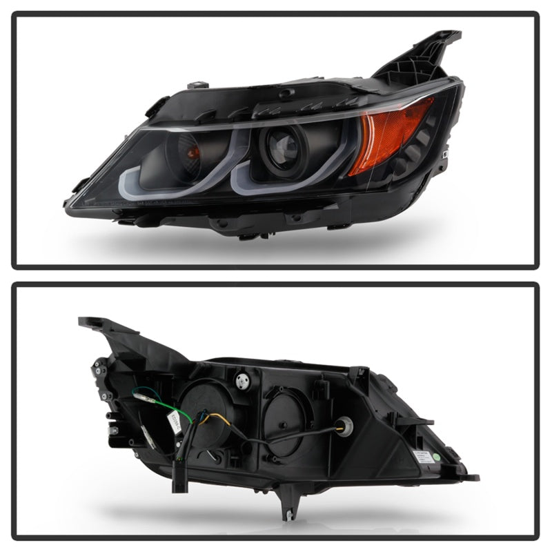 Spyder 14-19 Chevrolet Impala Proj Headlights Low Beam/High Beam H9 Inc - Black PRO-YD-CHIP14-LB-BK SPYDER