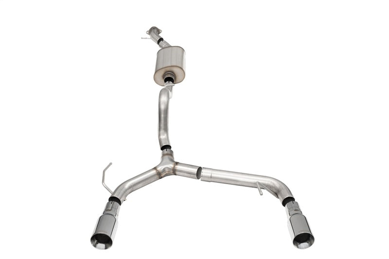 Corsa Sport / 2.75 in Cat-Back DRE 4.0 in Single Tips | 2021-23 Ford Bronco 2.3L Turbo CORSA Performance