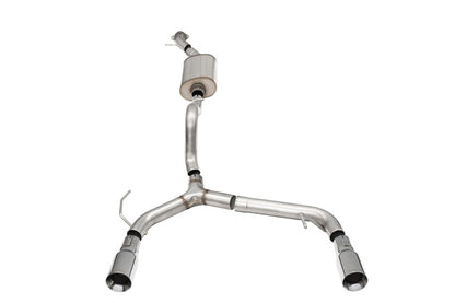 Corsa Sport / 2.75 in Cat-Back DRE 4.0 in Single Tips | 2021-23 Ford Bronco 2.3L Turbo CORSA Performance