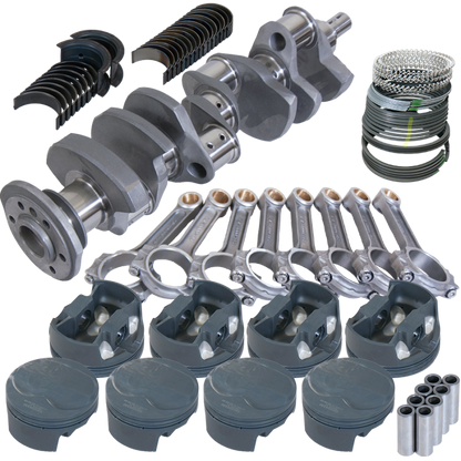 Eagle Chevy 350 3.750in Crank 6.000in I-Beam Rods 6cc Dome 4.030in Pistons Rotating Assembly