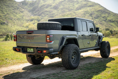 DV8 Offroad 2020+ Jeep Gladiator JT Adjustable In-Bed Tire Carrier