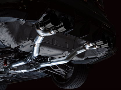 AWE Track Edition Catback Exhaust for BMW G8X M3/M4 - Diamond Black Tips AWE Tuning