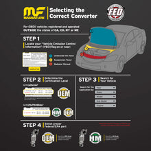 Load image into Gallery viewer, MagnaFlow Conv DF 11 GMC Terrain 2.4L Rear