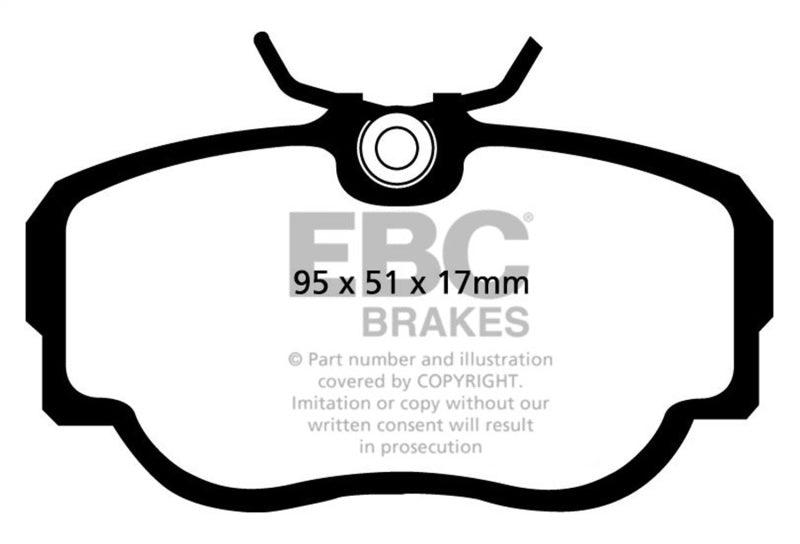 EBC BlueStuff Front Brake Pads - DP5779NDX EBC