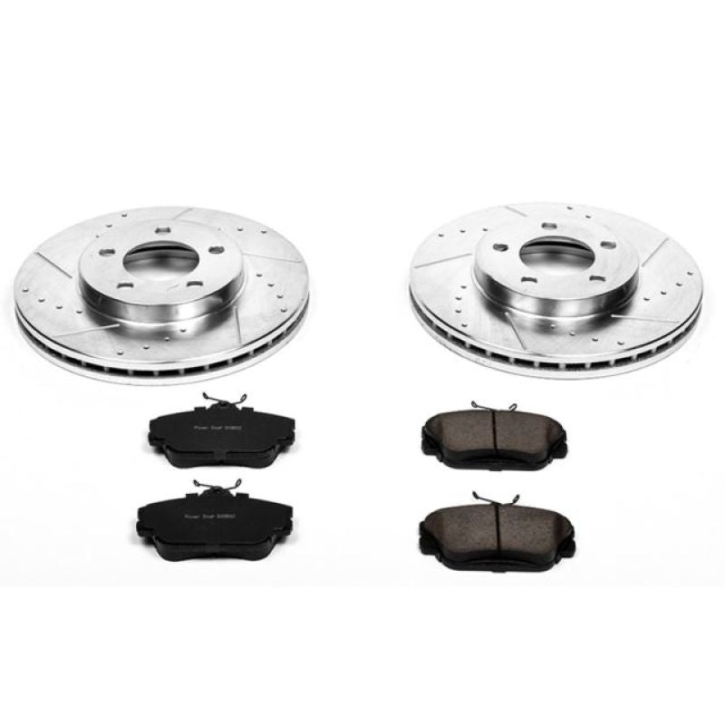 Power Stop 1995 Ford Taurus Front Z23 Evolution Sport Brake Kit PowerStop