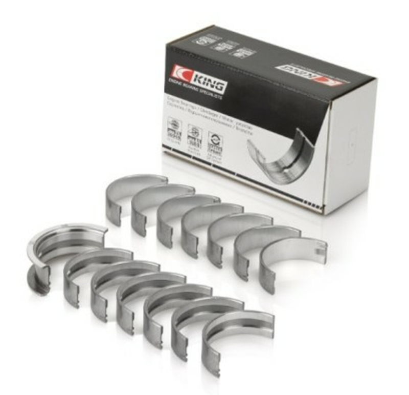 King BMW N55 B30A/ N53 B30A/ N52 B30A (Size 0.26) Main Bearing Set King Engine Bearings
