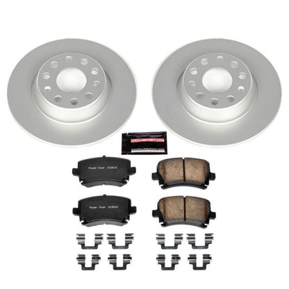 Power Stop 06-09 Audi A3 Rear Z23 Evolution Sport Coated Brake Kit PowerStop