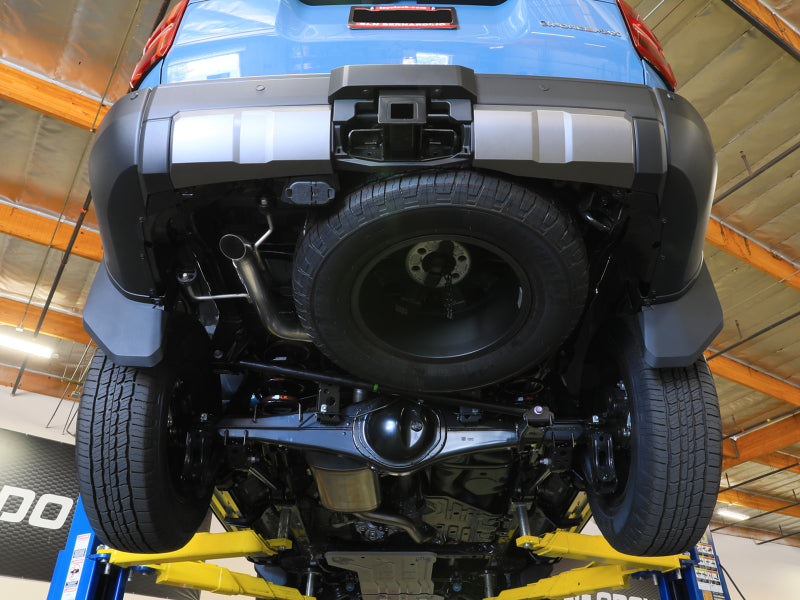 aFe Apollo GT Series 2-1/2 IN 409 Stainless Steel Cat-Back Hi-Tuck Exhaust System - 49-46075