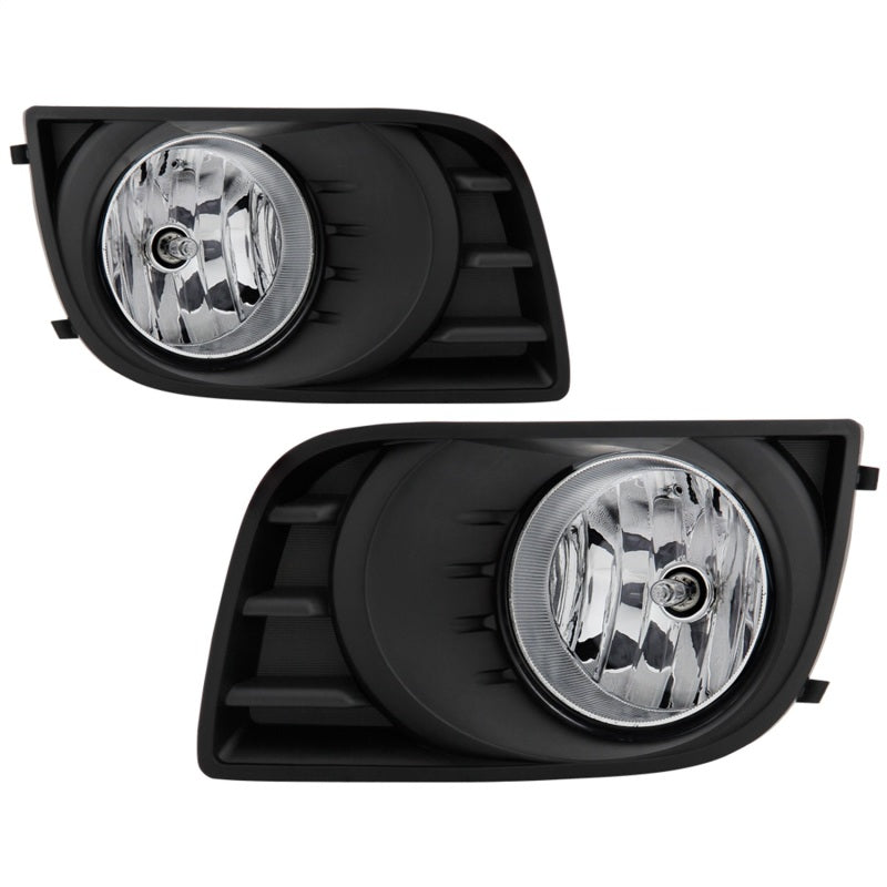 Spyder Toyota Sequoia 08-16 OEM Style Fog Lights w/OEM Fit Switch - Fog Bulbs-4145(Included) - Clear SPYDER