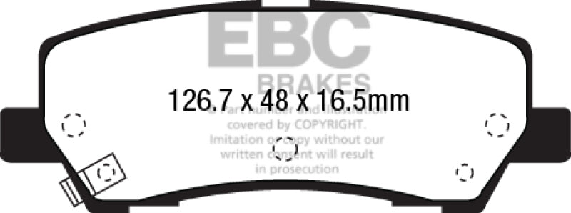 EBC GreenStuff Brake Pads - DP23041 EBC