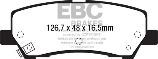 EBC S1 Ultimax Brake Pads and RK Rotors Kit - UD1793 EBC