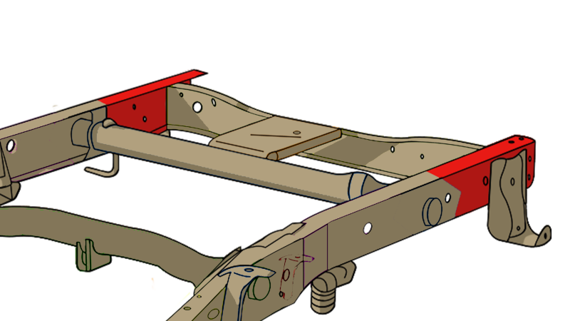 Rustbuster Rear Frame Section