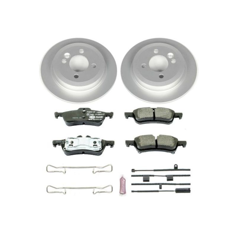 Power Stop 02-06 Mini Cooper Rear Euro-Stop Brake Kit PowerStop