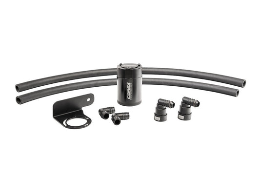 Corsa ALUMINUM OIL CATCH CAN W/ BRACKET | FORD F-150 ECOBOOST, RAPTOR, TREMOR 3.5T CORSA Performance