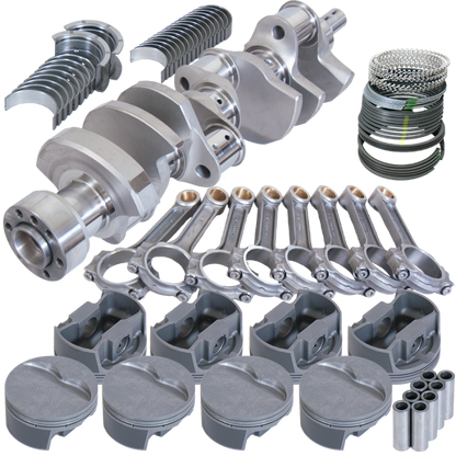 Eagle Chevy LT1 350 1Pc 3.750in Crank 6.000in I-Beam Rods -5cc 4.040in Pistons Rotating Assembly