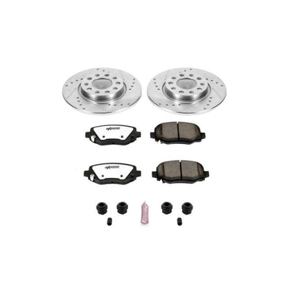 Power Stop 15-17 Chrysler 200 Rear Z36 Truck & Tow Brake Kit PowerStop