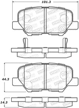 Load image into Gallery viewer, StopTech Premium Ceramic Front Brake Pads - 308.16791