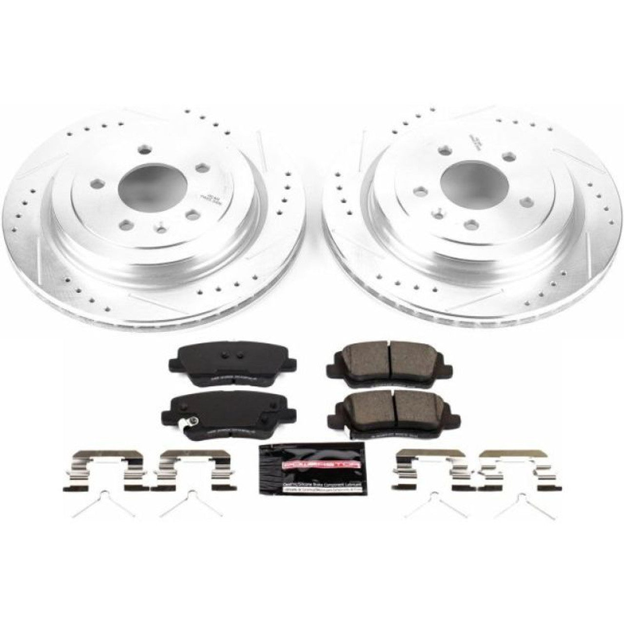 Power Stop 16-18 Cadillac ATS Front & Rear Autospecialty Brake Kit