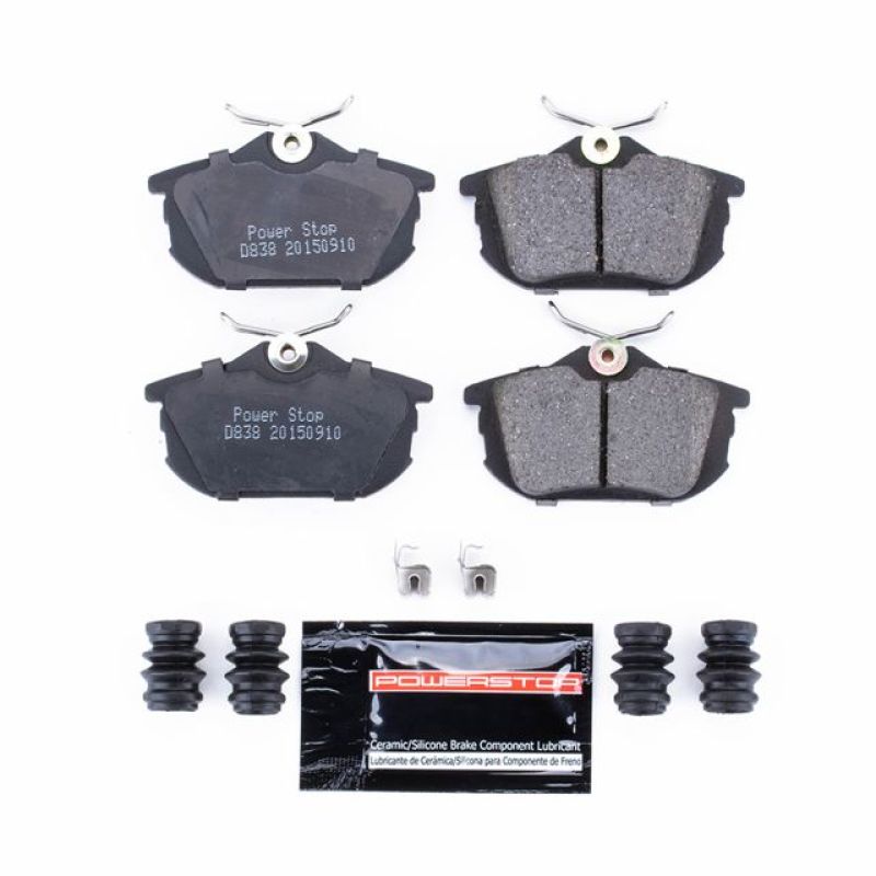 Power Stop 00-04 Volvo S40 Rear Z23 Evolution Sport Brake Pads w/Hardware PowerStop