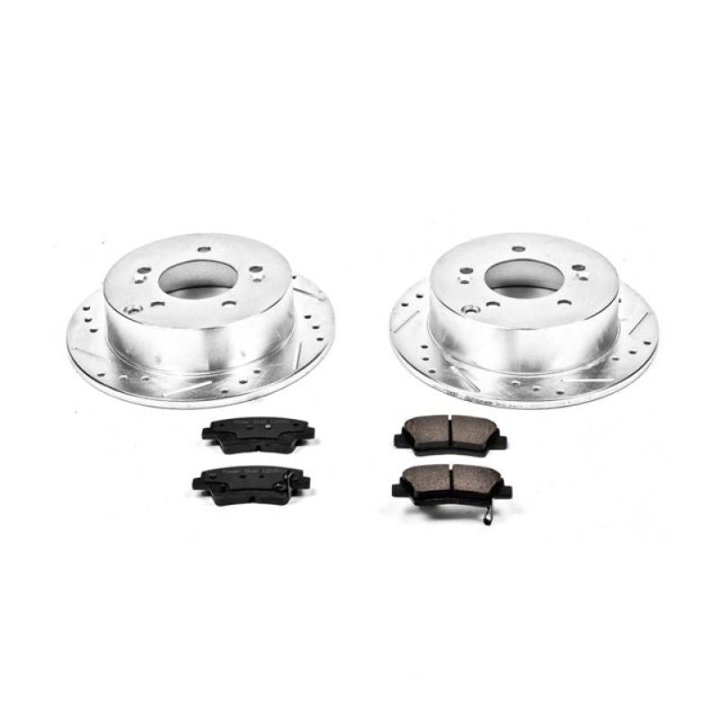 Power Stop 08-10 Hyundai Sonata Rear Z23 Evolution Sport Brake Kit PowerStop