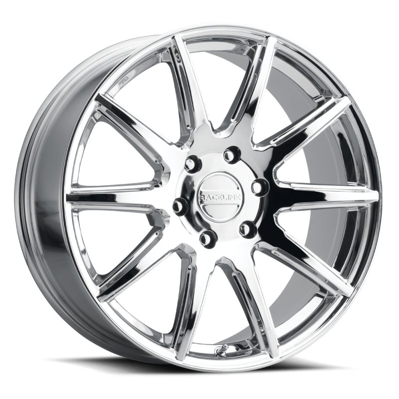 Raceline 159C Spike 22x9.5in / 6x139.7 BP / 15mm Offset / 106.1mm Bore - Chrome Wheel