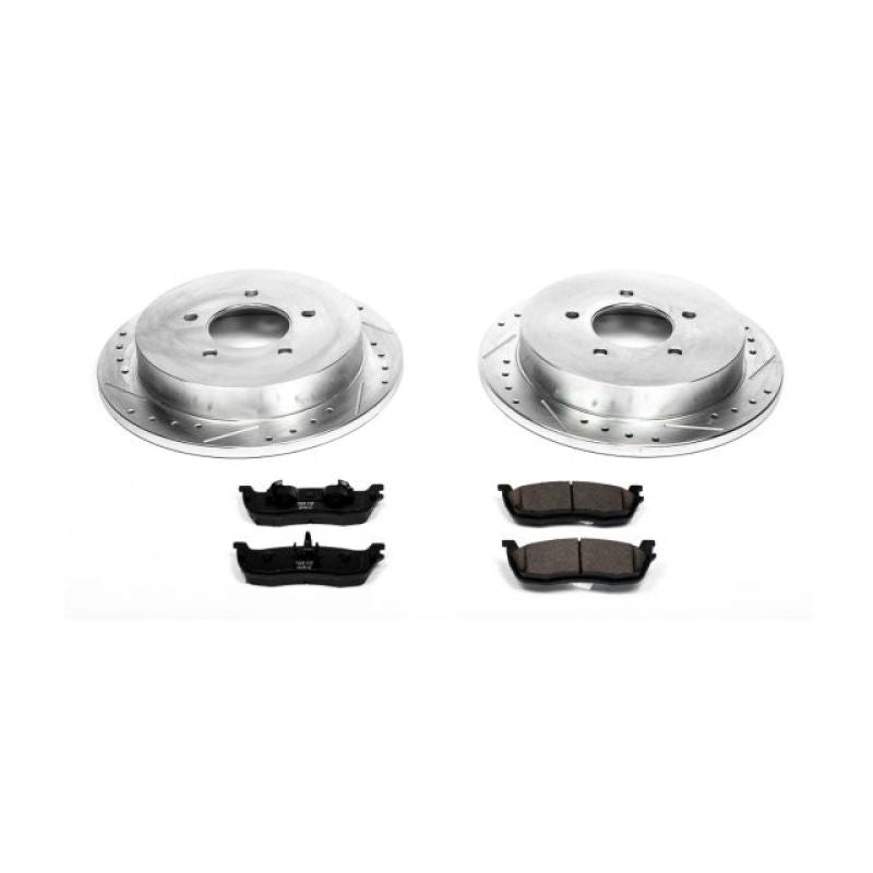 Power Stop 97-00 Ford Expedition Rear Z23 Evolution Sport Brake Kit PowerStop