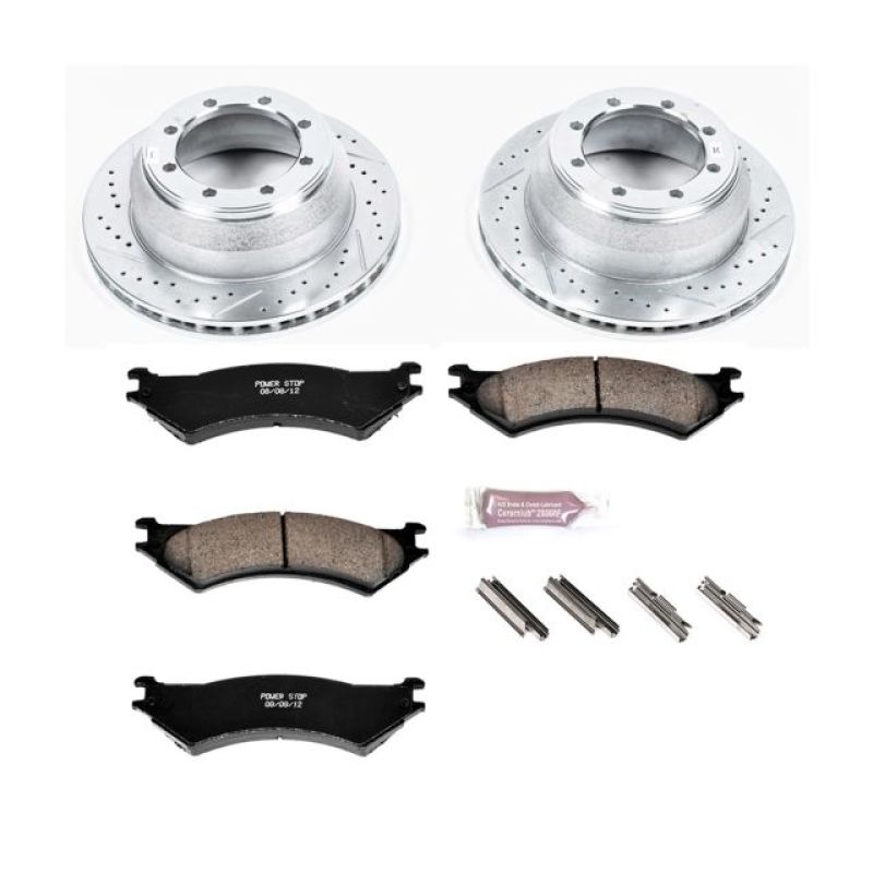 Power Stop 03-05 Ford E-350 Club Wagon Rear Z23 Evolution Sport Brake Kit PowerStop