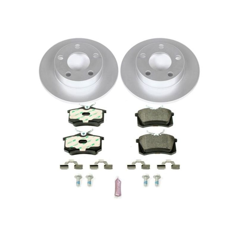 Power Stop 99-05 Volkswagen Passat Rear Euro-Stop Brake Kit PowerStop