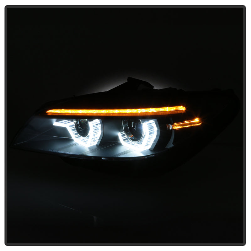 Spyder BMW Z4 09-13 Projector Headlights (Not Comp w Halogen) Black PRO-YD-BMWZ409HID-AFSSEQ-BK SPYDER