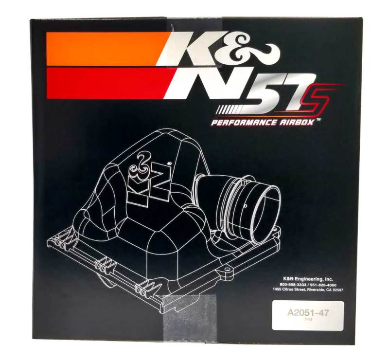 K&N Performance Intake Kit  for Ford C-Max/Focus II / Volvo C30/S40/V40/V50/V70 / Mazda 3/5 K&N Engineering