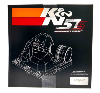 K&N Performance Intake Kit  for Ford C-Max/Focus II / Volvo C30/S40/V40/V50/V70 / Mazda 3/5 K&N Engineering