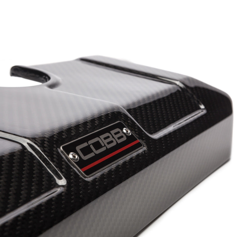 COBB 17-20 Ford F-150 EcoBoost 3.5L/Raptor / 18-20 F-150 2.7L Redline Carbon Fiber Coolant Cover 8F1700