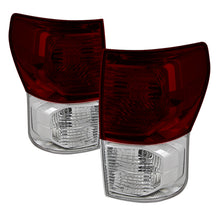 Load image into Gallery viewer, Xtune Toyota Tundra 2007-2013 OEM Style Tail Lights Red Smoked ALT-JH-TTU10-OE-RSM SPYDER