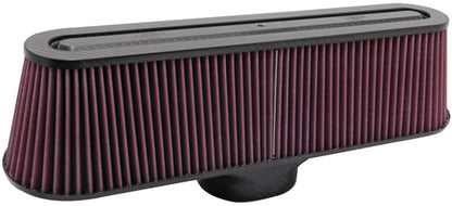 K&N Air Filter with Carbon Fiber Top and Base K&N Engineering