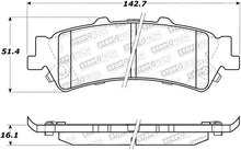 Load image into Gallery viewer, StopTech Premium Ceramic Brake Pads - 308.07921