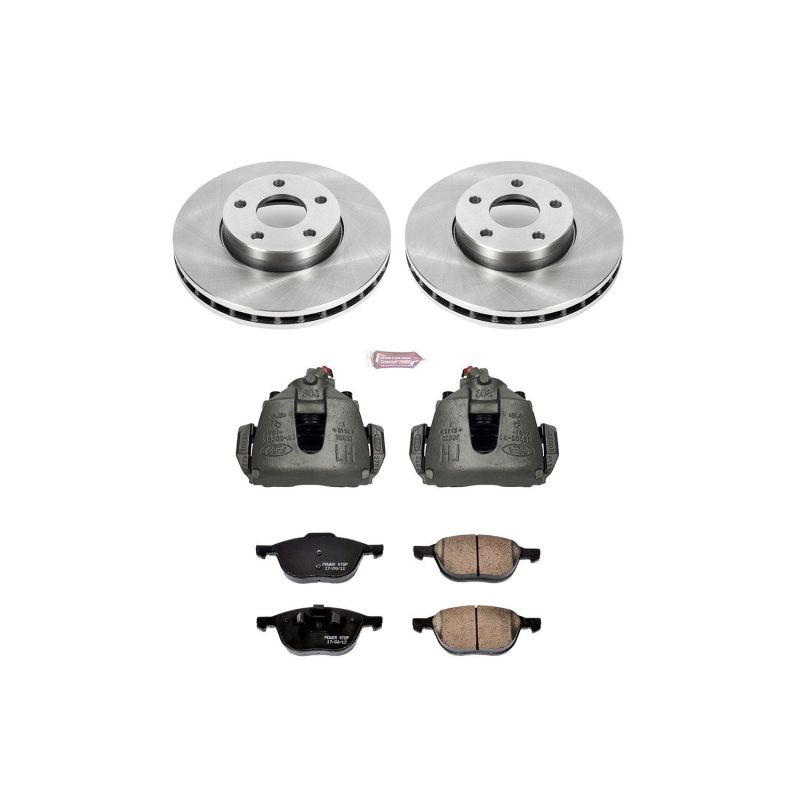 Power Stop 13-18 Ford C-Max Front Autospecialty Brake Kit w/Calipers PowerStop
