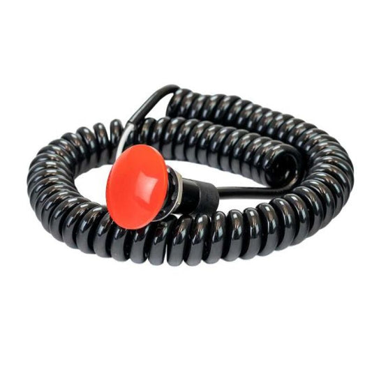 Moroso Trans-Brake/Bump Down Switch Mushroom Button - Red