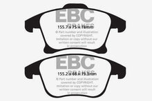 Load image into Gallery viewer, EBC YellowStuff Front Brake Pads - DP42159R