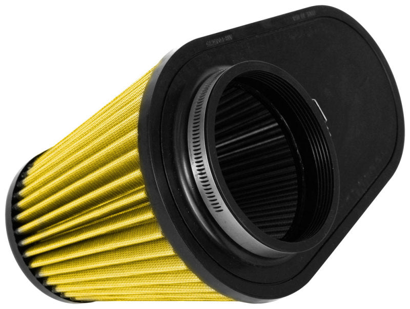 Airaid Universal Air Filter - Cone 4-1/2in FLG x 11-1/2x7in B x 9x4-1/2inTx 7-1/4in H - Synthaflow Airaid