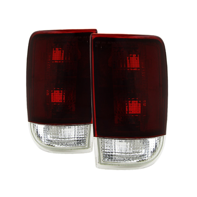 Xtune Chevy Blazer 95-05 OE Style Tail Lights Red Smoked ALT-JH-CB95-OE-RSM SPYDER