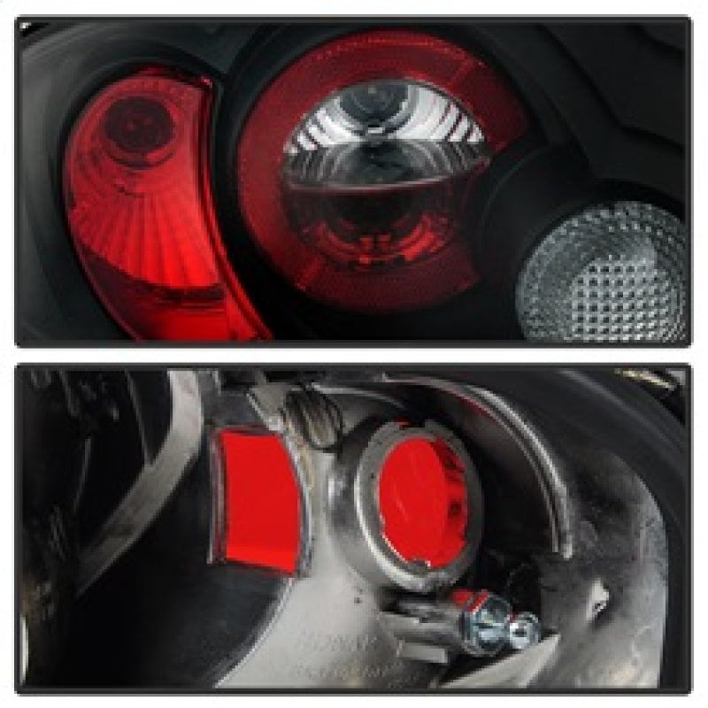Spyder Audi TT 00-06 Euro Style Tail Lights Black ALT-YD-ATT99-BK SPYDER