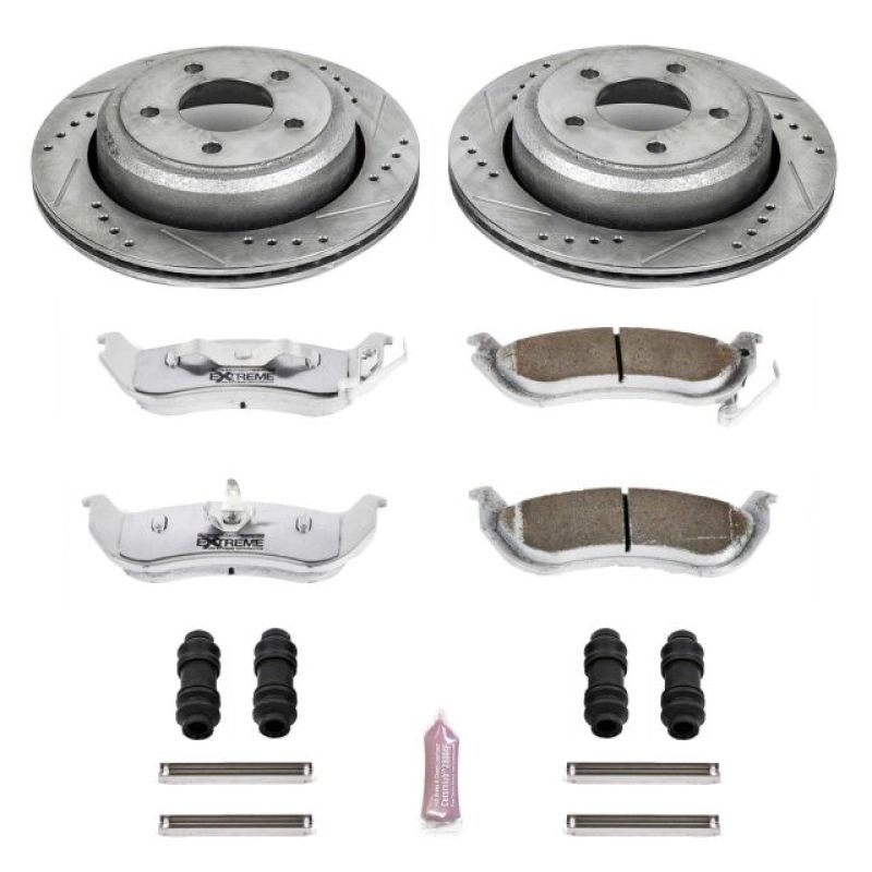 Power Stop 10-11 Ford Ranger Rear Z26 Street Warrior Brake Kit