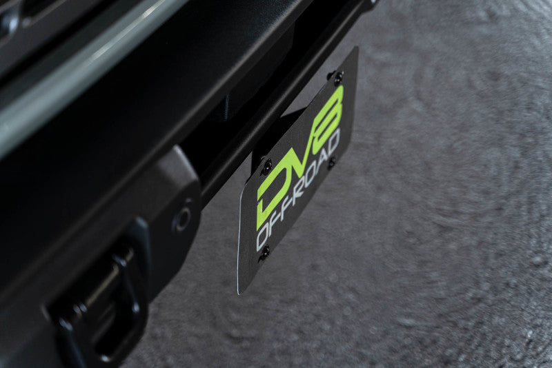 DV8 Offroad 21-23 Ford Bronco Capable Bumper Front License Plate Mount DV8 Offroad