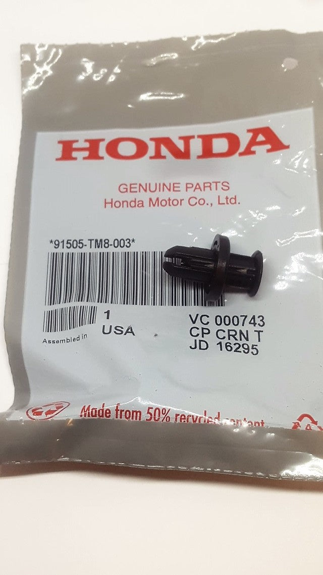 Genuine OEM Honda Clip Bumper (91505-TM8-003) X1